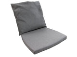 Borek | Majinto Zit- en Rugkussen Tuinstoel | Dark Taupe