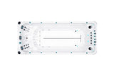 Activity 2 Deep Swimspa | Sterling White with DARK GREY