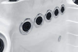 Activity 1 Deep Swimspa | Sterling White with DARK GREY