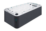 Activity 2 Deep Swimspa | Sterling White with DARK GREY